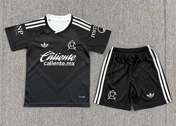 Kids-Club America 26/27 Away Black Soccer Jersey